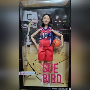 Basketball Player Doll with Red Jersey